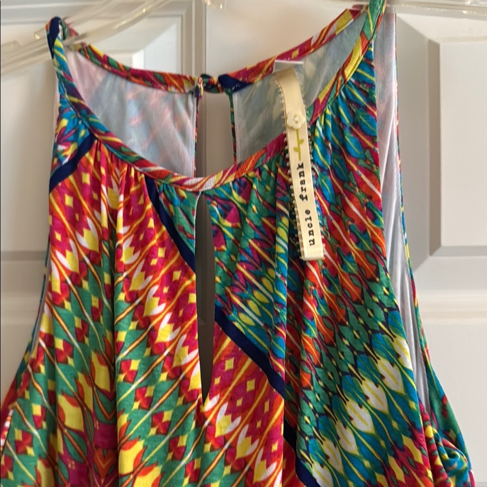 Uncle Frank Colorful Geometric Print Jumpsuit